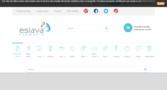 Desktop Screenshot of farmaciaeslava.com